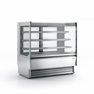Infrico USA IDC-VBR18FG FG Series Pastry Display Cases Staright Glass,INF-IDC-VBR18FG, Chef's Deal